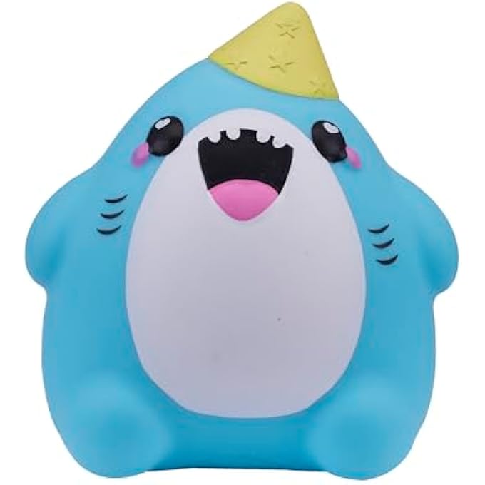Smooshzees CUTEZEES SNAWS, BLUE SHARK, COLLECTABLE CHARACTERS, SUPERSOFT, CUDDLY AND SQUISHY! - Image 2